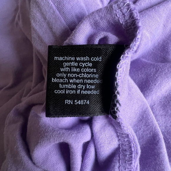 Lavender Lace-Trim Cami Women’s Tank Top, Size Small - Picture 6 of 15